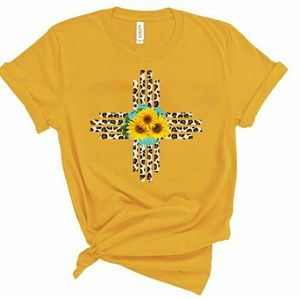 Tribal sunflower tshirt